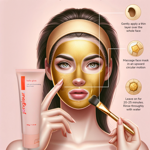 Hello Glow! 24k Gold Anti Aging Face Masks