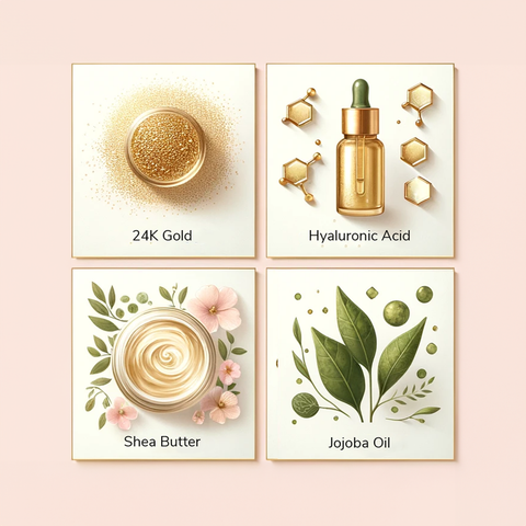 Hello Glow! 24k Gold Anti Aging Face Masks