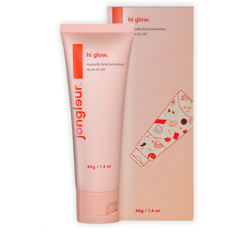 24K Gold Illuminating Facial Mask. Hi Glow!